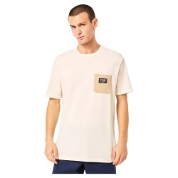 тениска,мъжки,тениски,oakley,classic,b1b,pocket,short,sleeve,t,shirt,beige,(arctic,white)