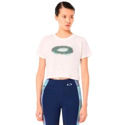 тениска,мъжки,тениски,дамски,тениски,oakley,pursuit,crop,short,sleeve,t,shirt,white,(white)