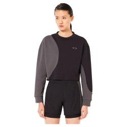 блуза,мъжки,пуловери,oakley,pursuit,cruise,crop,sweatshirt,black,(blackout,uniform,grey)