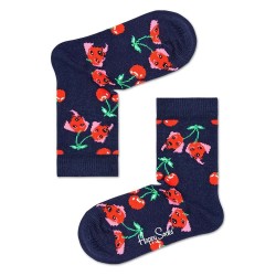 чорапи,детски,чорапи,happy,socks,cherry,dog,socks,blue,(multicolor)