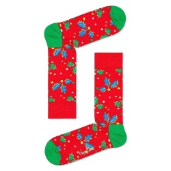 чорапи,мъжки,чорапи,happy,socks,christmas,cracker,holly,box,socks,multicolor,(red)