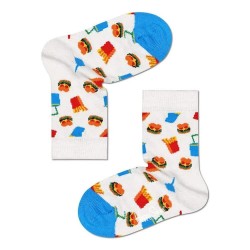 чорапи,детски,чорапи,happy,socks,hs179,b,hamburger,socks,multicolor