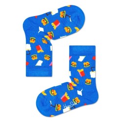 чорапи,детски,чорапи,happy,socks,hs180,a,hamburger,socks,blue,(multicolor)