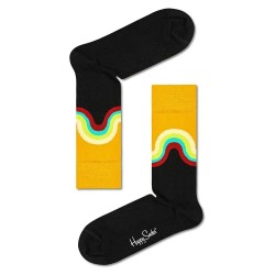чорапи,мъжки,чорапи,happy,socks,jumbo,wave,socks,yellow,(multicolor)