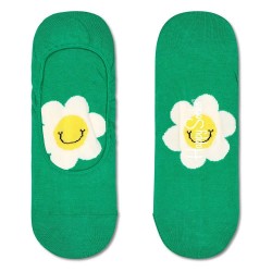 чорапи,мъжки,чорапи,happy,socks,smiley,daisy,liner,socks,multicolor,(green)