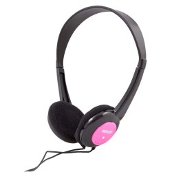 Слушалки Maxell GD025 headphones - Black / Pink (Pink) слушалки,слушалки,maxell,gd025,headphones,black,pink,(pink)
