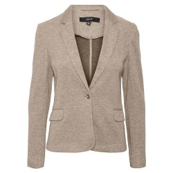 сако,дамски,сака,vero,moda,julia,blazer,beige,(silver,mink,detail,melange)