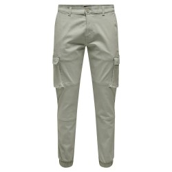 панталони,мъжки,панталони,only,&,sons,cam,stage,cuff,cargo,pants,wrought,iron,(beige)