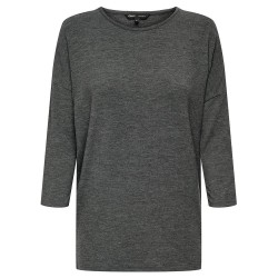 тениска,дамски,тениски,only,glamour,3,4,sleeve,t,shirt,grey,(phantom,detail,melange)