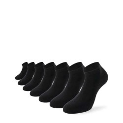 чорапи,мъжки,чорапи,дамски,чорапи,lenz,duos,sneaker,short,socks,7,pairs,black,(black)