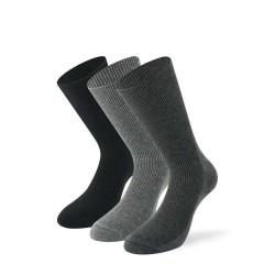 Чорапи Lenz No Pressure Half long socks 3 pairs - Grey (Grey / Anthracite / Black) чорапи,мъжки,чорапи,дамски,чорапи,lenz,no,pressure,half,long,socks,3,pairs,grey,(grey,anthracite,black)