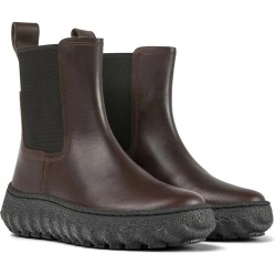 дамски,боти,дамски,високи,обувки,за,ходене,camper,ground,booties,dark,brown,(brown)