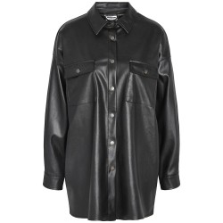 дамски,якета,и,палта,noisy,may,flanny,overshirt,black