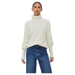 блуза,дамски,пуловери,дамски,плетени,дрехи,vila,lou,sweater,beige,(white,alyssum)
