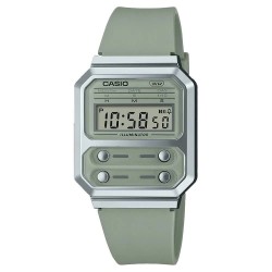 часовник,часовници,casio,a100wef,watch,silver,(green,green,mineral)