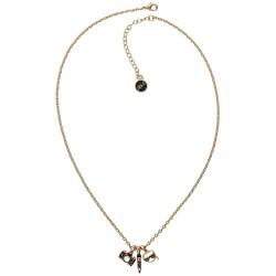 бижутерия,karl,lagerfeld,5512301,necklace,golden