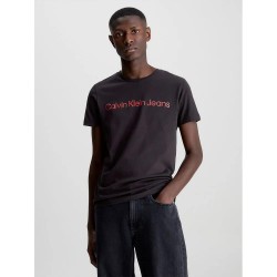 тениска,мъжки,тениски,calvin,klein,jeans,core,institutional,logo,slim,short,sleeve,t,shirt,black,(ck,black,salsa)