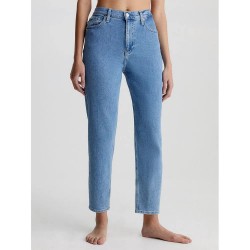 дънки,дамски,панталони,calvin,klein,jeans,mom,fit,jeans,denim,medium,(blue)