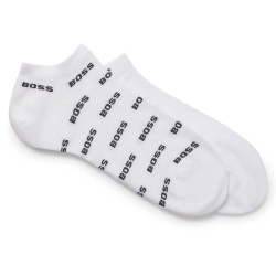 чорапи,мъжки,чорапи,boss,as,allover,10258216,socks,2,pairs,white