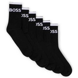чорапи,мъжки,чорапи,boss,stripcc,10257762,socks,6,pairs,black