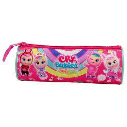 канцеларски,принадлежности,bebes,llorones,round,pencil,case,pink,(pink)