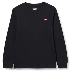 тениска,детски,тениски,levi´s,®,batwing,chesthit,long,sleeve,t,shirt,black