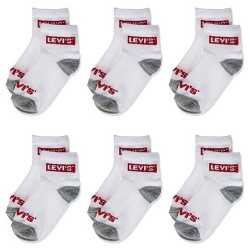 чорапи,детски,чорапи,levi´s,®,box,tab,half,long,socks,6,units,transparent,(white)