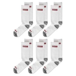 чорапи,детски,чорапи,levi´s,®,box,tab,long,socks,6,units,transparent,(white)