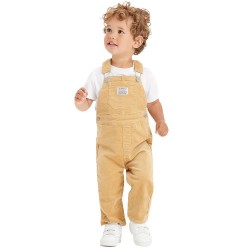 гащеризон,детски,облекла,за,момчета,levi's®,corduroy,jumpsuit,brown