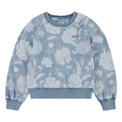 блуза,детски,блузи,levi's®,discharge,meet&greet,sweatshirt,blue