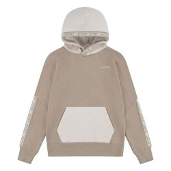 суичър,детски,блузи,levi´s,®,logo,taping,pullover,hoodie,rainy,day,(beige)