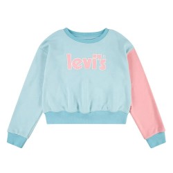блуза,детски,блузи,levi's®,meet&greet,color,block,sweatshirt,blue