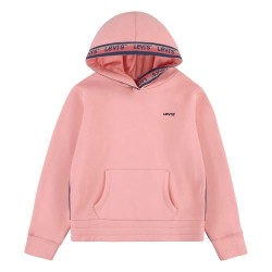 суичър,детски,блузи,levi's®,meet&greet,taping,hoodie,pink