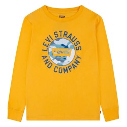 тениска,детски,тениски,levi´s,®,metal,long,sleeve,t,shirt,yellow,(amber)