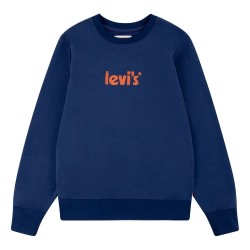блуза,детски,блузи,levi´s,®,poster,logo,sweatshirt,blue,(naval,academy)