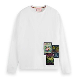 тениска,мъжки,тениски,scotch,&,soda,174556,long,sleeve,t,shirt,white