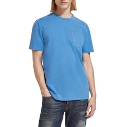 тениска,мъжки,тениски,scotch,&,soda,174569,short,sleeve,t,shirt,blue,(rhythm,blue)
