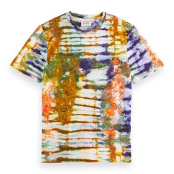 тениска,мъжки,тениски,scotch,&,soda,174591,short,sleeve,t,shirt,multicolor,(harmonica,tie,dye)
