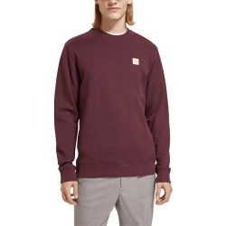 блуза,мъжки,пуловери,scotch,&,soda,badge,sweatshirt,red,(berry,wine)