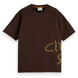 тениска,мъжки,тениски,scotch,&,soda,soda,artwork,short,sleeve,t,shirt,brown