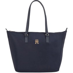 пазарска,чанта,всички,чанти,tommy,hilfiger,poppy,shopper,bag,blue