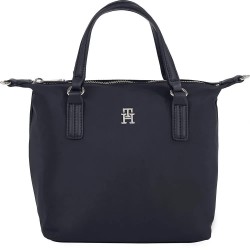 пазарска,чанта,всички,чанти,tommy,hilfiger,poppy,small,shopper,bag,blue