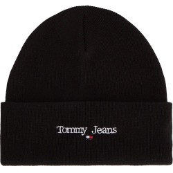 дънки,всички,шапки,tommy,jeans,sport,beanie,black,(black)