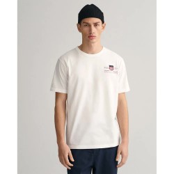 тениска,мъжки,тениски,gant,reg,archive,shield,emb,short,sleeve,t,shirt,white