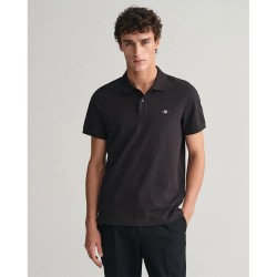 мъжки,блузи,с,яка,gant,reg,shield,short,sleeve,polo,black