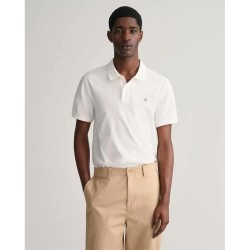 мъжки,блузи,с,яка,gant,reg,shield,short,sleeve,polo,white