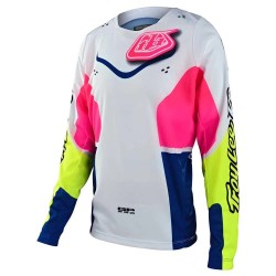 Блуза с дълъг ръкав Troy lee designs GP Pro Radian long sleeve jersey - White (White) блуза,с,дълъг,ръкав,мъжки,тениски,дамски,тениски,troy,lee,designs,gp,pro,radian,long,sleeve,jersey,white,(white)