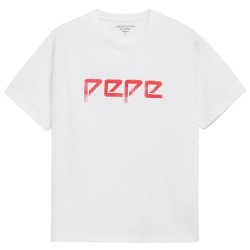 тениска,мъжки,тениски,pepe,jeans,50th,anniversary,8,short,sleeve,t,shirt,white,(white)
