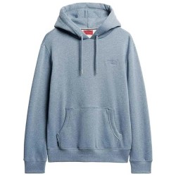 суичър,мъжки,пуловери,superdry,essential,logo,hoodie,bluestone,blue,marl,(blue)