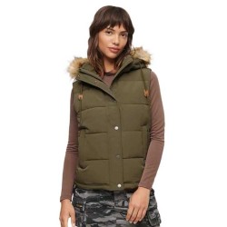 потник,дамски,потници,superdry,everest,faux,fur,vest,green,(military,olive)